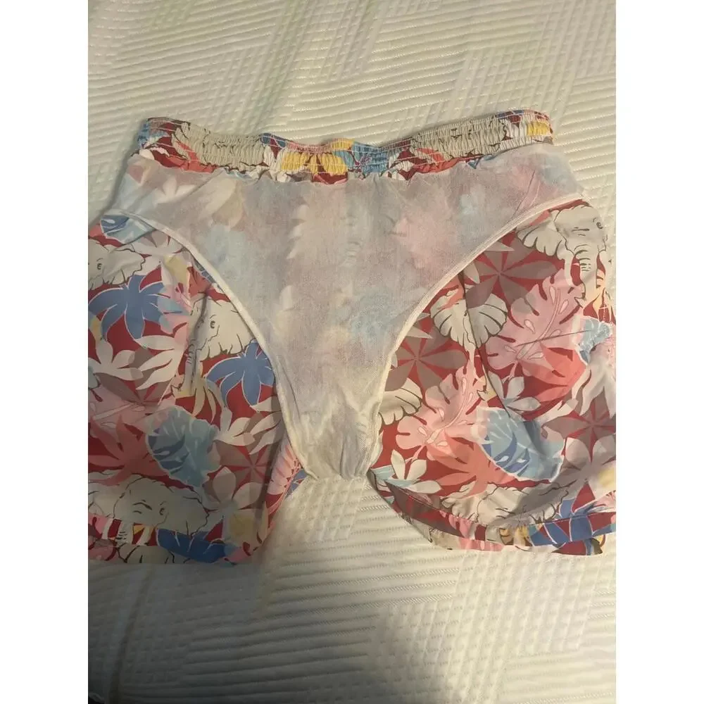Vilebrequin 3XL Floral/Moped Mens Swimming‎ Shorts Trunks Drawstring Elephant